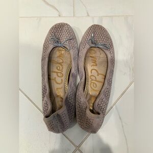 Sam Edelman light blue suede foundation size 7